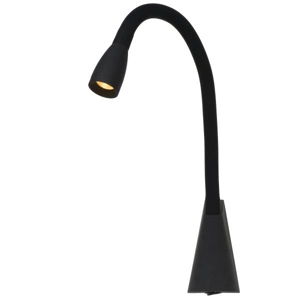 Lucide GALEN-LED - Bettlampe / Wandleuchte - LED - 1x3W 3000K - Schwarz - detail 2